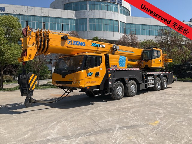 2021 XCMG XCT55L5 55 ton 8x4 Hydraulic Truck Crane